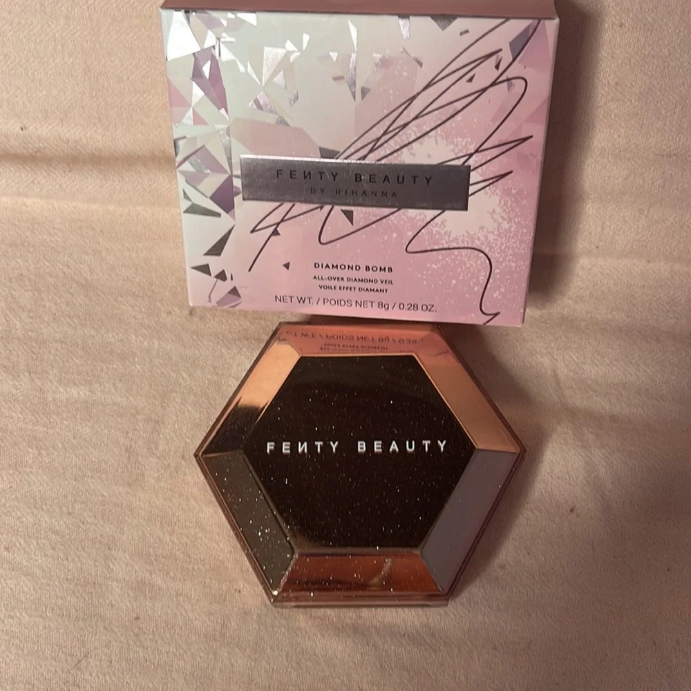 FENTY BEAUTY by Rihanna Diamond Bomb All-Over Diamond Veil:  Rose Rave - Picture 7 of 9